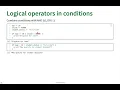 Conditional Execution Making Decisions