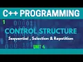 Control Structure Sequential Selection Repetition in C