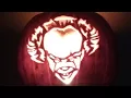 pennywise pumpkin carving stoneykins pattern