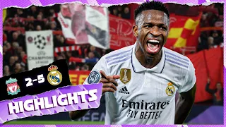 HIGHLIGHTS Liverpool 2 5 Real Madrid UEFA Champions League 