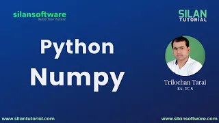 Python NumPy Tutorial NumPy Array Python Tutorial Python Training SilanSoftware