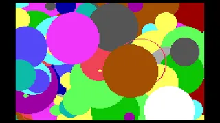 CIRCLES1 BAS - GW-BASIC 16-color circles in 160x200 mode