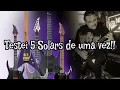 5 Solar Guitars!!