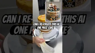 Can I recreate this ONE PIECE Ai cake?