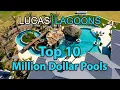 Top 10 Million Dollar Pools by Lucas Lagoons Insane Pools
