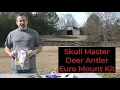 Unboxing and Setup of Mountain Mike s Deer Antler Euro Mount Skull Kit