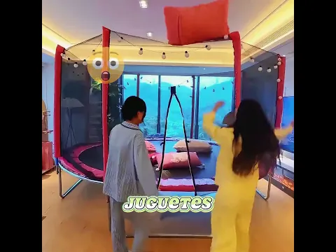 ⛰️Las dos chicas acamparon en una cabaña del acantilado.#shorts #DIY #funny