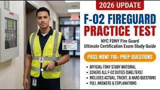 F-02 Fireguard Certification Exam 2026 NYC FDNY Practice Test and Ultimate Study Guide