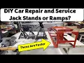Automotive Jack Stands or Ramps Trying New Garvee Hydraulic Car Ramps DIY Car Repair Service