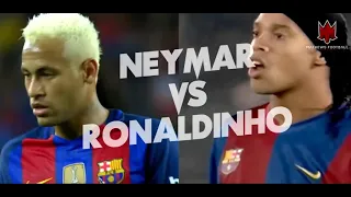 NEYMAR vs RONALDINHO GAÚCHO TOP 10