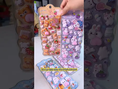 👍Thích Nhãn Dán Sở Thú Mini Nào?😍