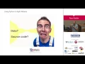 PyParis 2017 - Using Python to fight Malaria by Pierre Poulain