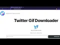 how to use twitter gif downloader