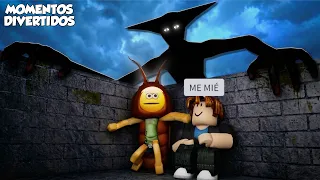 ESCAPA DEL MONOCHROME ATERRADOR (momentos divertidos) (roblox)