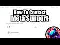 How To Contact Meta Support For Quest 2 3 3s Issues