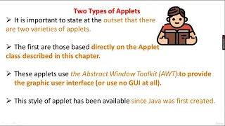 The Applet class theory part1 Java