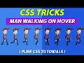 Man Walking Using Sprite Image Using Pure CSS By VRPawar Plz SUBSCRIBE My Channels