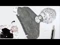 How to draw Gojo Satoru from Jujutsu Kaisen Gojo Death Scene From Manga step by step
