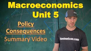 Macroeconomics Unit 5 COMPLETE Summary - Policy Consequences