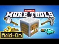 SIMPLY MORE TOOLS ADDON Adds Gradient Tools To Minecraft Bedrock Building