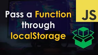 How to Store and Retrive a Function from localStorage JavaScript Tutorial