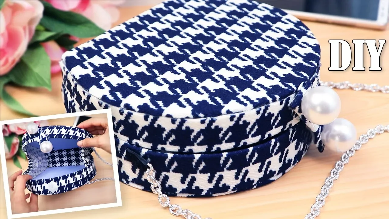 cara membuat tas serut | DIY MINI STRING BAG [Indonesia] #quarantinecraft