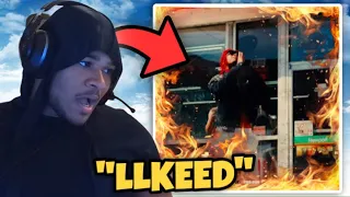 fanum reacts to lil keed oh my god official video 