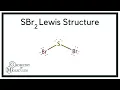 SBr2 Lewis Structure Sulfur Dibromide
