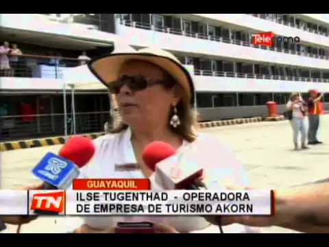 Crucero Le Boreal arribó al puerto marítimo