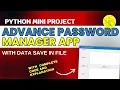 Password Manager App using Python Decodeit2