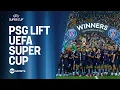 FULL TROPHY CELEBRATIONS! 🥳 PSG lift the UEFA Super Cup after incredible comeback win! 🏆
