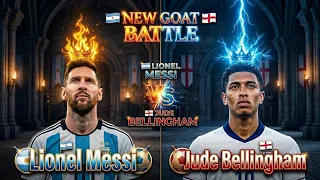 Messi Vs Bellingham 😱: Pure Entertainment 🍟🥰 | Who Win this game? Live Football Match #shorts #messi