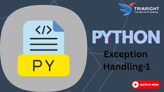 Exception Handling in Python Python Tutorial Chapter 22 - Part 1
