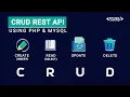 REST APIs CRUD Operations in a Simple way using PHP and MySQL appwebcoders