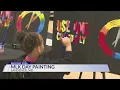 Landover community gathers for MLK Day painting