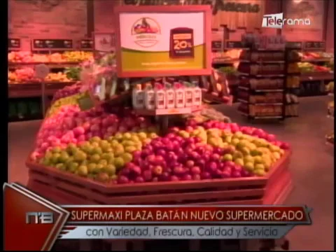 Supermaxi Plaza Batán nuevo supermercado con variedad, frescura, calidad y servicio