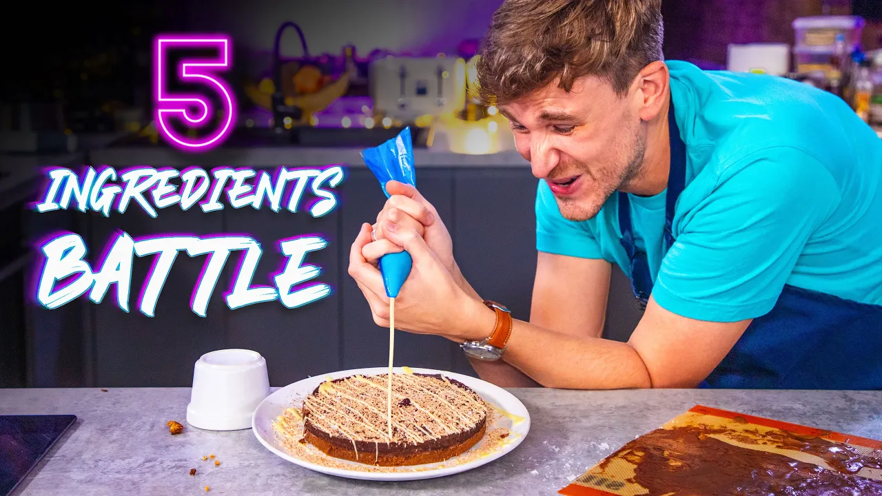 5 INGREDIENTS ONLY Cooking Battle   Sorted Food