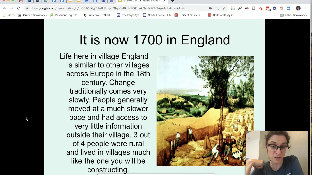 The Urban Game: An introduction to the industrial revolution.
