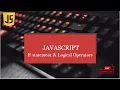 JavaScript If Statement Logical Operator Tutorial 6