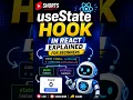 useState Hook in React Explained in 60 Seconds