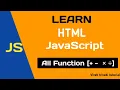 Write a JavaScript program to calculate sum sub mul div Input from user