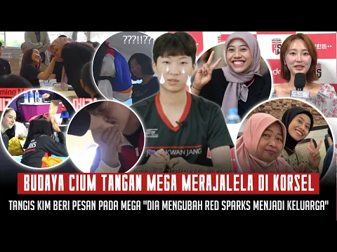 Download MP3 BANGGA! Budaya Cium Tangan Mega di tiru Warga Korsel • Pesan Sedih Kim pada Mega \