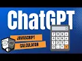 ChatGPT Generated JavaScript Calculator App