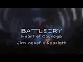 Download Lagu [Daycore] Jim Yosef × Scarlett - BATTLECRY (Heart of Courage) [Lyrics]