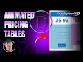Divi Theme Tutorial Pricing Tables With Hover Animation