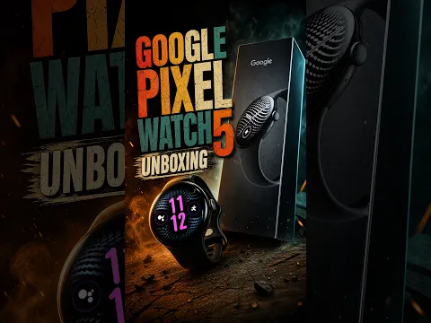Google Pixel Watch 5 Unboxing: 41mm Wi-Fi Variant First Look