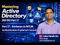 Mastering Active Directory AD DS Kerberos vs NTLM Authentication Explained Security