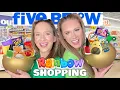 SHOPPING FOR EVERY COLOR OF THE RAINBOW AT FIVE BELOW CHALLENGE