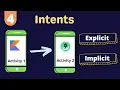 Intents in Android Explicit and Implicit Intent with Examples