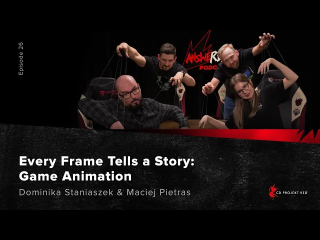AnsweRED Podcast Episode 26 | Every Frame Tells a Story: Game Animation
